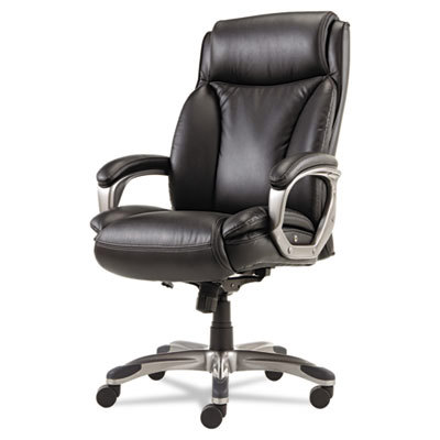 Task Chair: Leather, Adjustable Height, 19-1/3 to 22-4/9